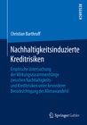 Buchcover Nachhaltigkeitsinduzierte Kreditrisiken