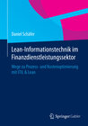 Buchcover Lean-Informationstechnik im Finanzdienstleistungssektor