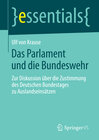 Buchcover Das Parlament und die Bundeswehr