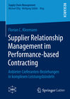 Buchcover Supplier Relationship Management im Performance-based Contracting