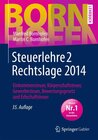 Buchcover Steuerlehre 2 Rechtslage 2014