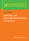 Buchcover Investitions- und Wirtschaftlichkeitsrechnung für Ingenieure