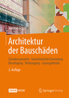 Buchcover Architektur der Bauschäden