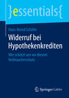 Buchcover Widerruf bei Hypothekenkrediten