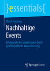 Buchcover Nachhaltige Events