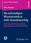 Buchcover Mit mehrstufigem Wissenserwerb zu mehr Innovationserfolg