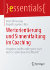 Buchcover Wertorientierung und Sinnentfaltung im Coaching