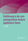 Buchcover Einführung in die computergestützte Analyse qualitativer Daten