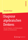 Buchcover Diagnose algebraischen Denkens