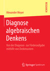 Buchcover Diagnose algebraischen Denkens