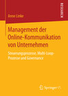 Buchcover Management der Online-Kommunikation von Unternehmen