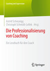 Buchcover Die Professionalisierung von Coaching