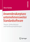 Buchcover Anwenderakzeptanz unternehmensweiter Standardsoftware