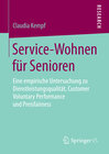 Buchcover Service-Wohnen für Senioren