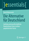 Buchcover Die Alternative für Deutschland