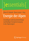 Buchcover Energie der Alpen