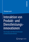 Buchcover Interaktion von Produkt- und Dienstleistungsinnovationen