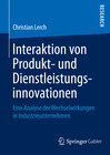 Buchcover Interaktion von Produkt- und Dienstleistungsinnovationen