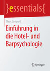 Buchcover Einführung in die Hotel- und Barpsychologie