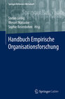 Buchcover Handbuch Empirische Organisationsforschung