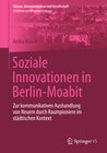 Buchcover Soziale Innovationen in Berlin-Moabit