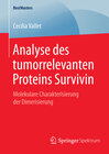 Buchcover Analyse des tumorrelevanten Proteins Survivin