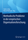 Buchcover Methodische Probleme in der empirischen Organisationsforschung