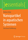 Buchcover Nanopartikel in aquatischen Systemen