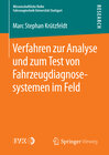 Buchcover Verfahren zur Analyse und zum Test von Fahrzeugdiagnosesystemen im Feld