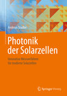 Buchcover Photonik der Solarzellen