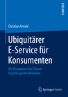 Buchcover Ubiquitärer E-Service für Konsumenten