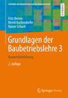 Buchcover Grundlagen der Baubetriebslehre 3