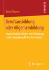 Buchcover Berufsausbildung oder Allgemeinbildung