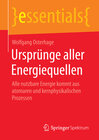 Buchcover Ursprünge aller Energiequellen