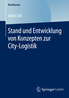 Buchcover Stand und Entwicklung von Konzepten zur City-Logistik