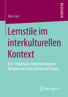 Buchcover Lernstile im interkulturellen Kontext