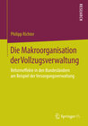 Buchcover Die Makroorganisation der Vollzugsverwaltung