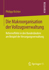 Buchcover Die Makroorganisation der Vollzugsverwaltung