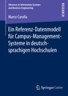 Buchcover Ein Referenz-Datenmodell für Campus-Management-Systeme in deutschsprachigen Hochschulen