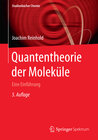 Buchcover Quantentheorie der Moleküle