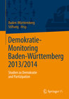 Buchcover Demokratie-Monitoring Baden-Württemberg 2013/2014