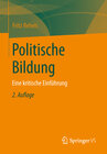 Buchcover Politische Bildung