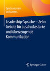 Buchcover Leadership-Sprache - Zehn Gebote für ausdrucksstarke und überzeugende Kommunikation