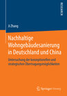 Buchcover Nachhaltige Wohngebäudesanierung in Deutschland und China