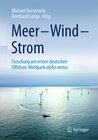 Buchcover Meer – Wind – Strom