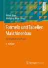 Buchcover Formeln und Tabellen Maschinenbau