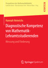 Buchcover Diagnostische Kompetenz von Mathematik-Lehramtsstudierenden