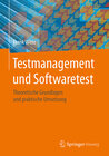 Buchcover Testmanagement und Softwaretest