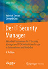Buchcover Der IT Security Manager