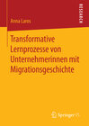 Buchcover Transformative Lernprozesse von Unternehmerinnen mit Migrationsgeschichte